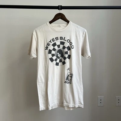 Camiseta Weyes Blood 2017 Tour Underground Indie Subpop Música Hombres Banda Mediana  Foto 1 de 4