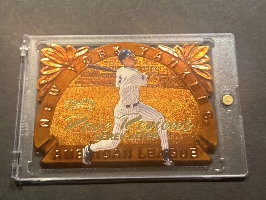 1998 SKYBOX CIRCA THUNDER DEREK JETER RAVE REVIEWS DIE-CUT SSP! - Image 1 of 4