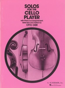 Solos For The Cello Player With Piano Accompaniment 1959 Otto Deri Handel Fauré - Picture 1 of 9