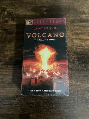Volcano VHS 1997 New Factory Sealed Tommy Lee Jones Foto 1 de 3