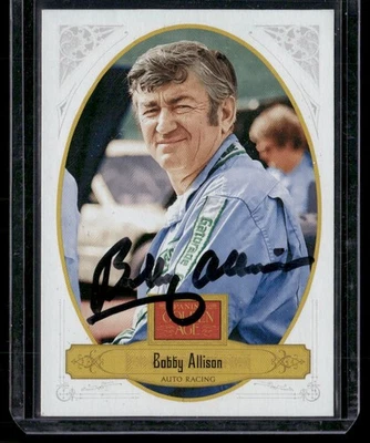 Signed 2012 Panini Golden Age #112 Bobby Allison - IP Auto - Image 1 of 2