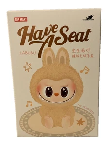 Pop Mart Labubu Have A Seat Plüsch Anhänger Blindbox Mystery Figur authentisch - Bild 1 von 6