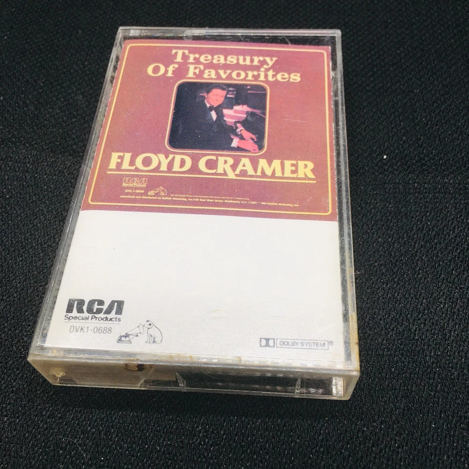 Floyd Cramer Treasury of Favorites (Cassette) Tape RCA Tested VG+ - Image 1 of 2