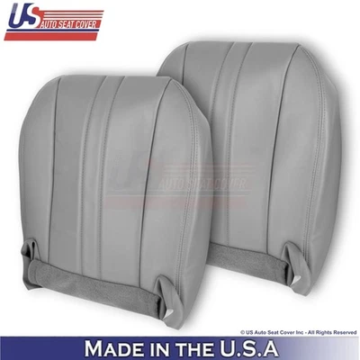 Fundas de asiento delanteras inferiores gris peltre para Chevrolet Express 2003-2009 Foto 1 de 4