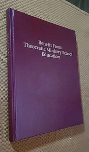 Benefit From Theocratic Ministry School Education (2001, Hardcover) Jehovah Witn - Bild 1 von 10