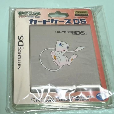 Nintendo DS Pocket Monster Card Case Nuevo Plateado Portátil Videojuego Accesorios Foto 1 de 4