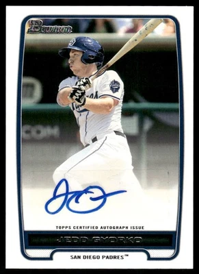 Jedd Gyorko Auto 2012 Bowman #BPA-JG 56305 Foto 1 de 2