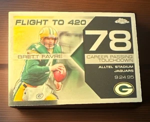 2007 Topps Chrome Flight to 420 #BFC-BF78 Brett Favre - Picture 1 of 2