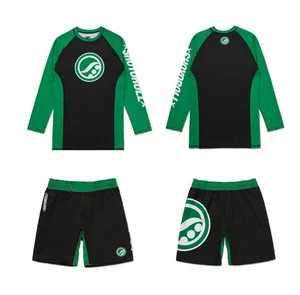 Shoyoroll Hunt Competitor 23.4 Rash Guard LS No Gi Bjj Shorts Jiu Jitsu Uniform - Picture 1 of 6