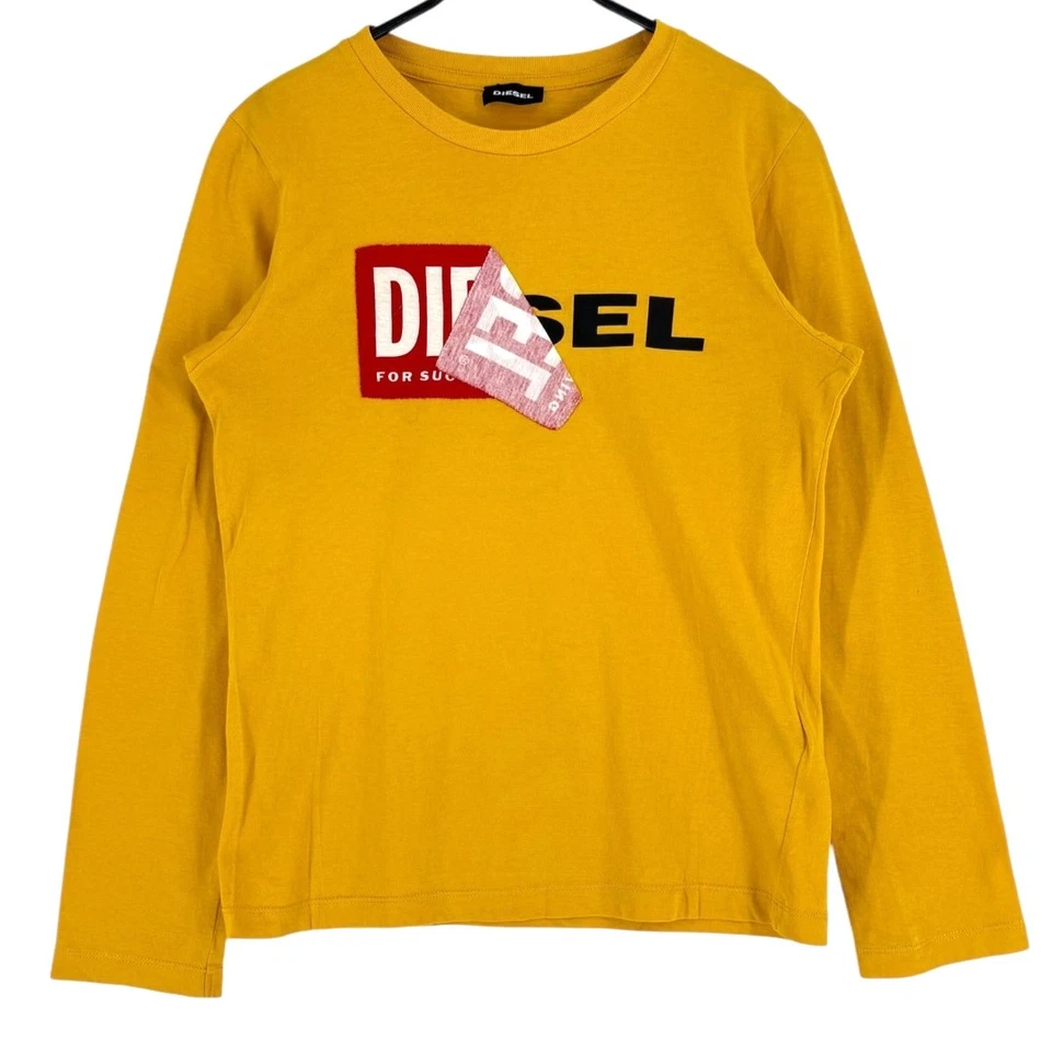 Suéter Diesel Niños Niños Cuello Redondo Manga Larga Talla 12 Años Foto 1 de 4