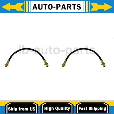 2x Manguera de freno delantera para International Harvester Scout II 3,8 L tracción trasera 1971 Foto 1 de 4