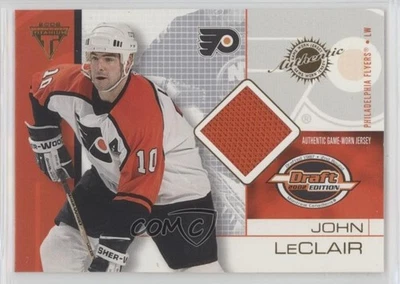 2001-02 Pacific Private Stock Titanium Draft Edition John LeClair #71 - Image 1 of 2