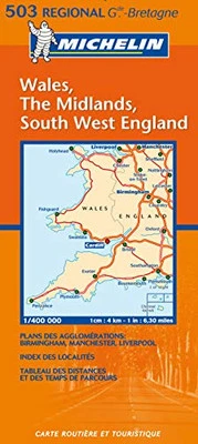Michelin Wales, the Midlands, South West England (KAA... by Michelin Travel Publ - Image 1 of 2