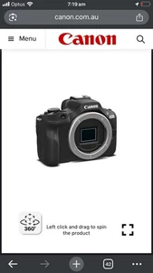 Canon EOS R100 (18-45MM) Mirrorless Camera, Near New. Open For Offers. - Picture 1 of 17