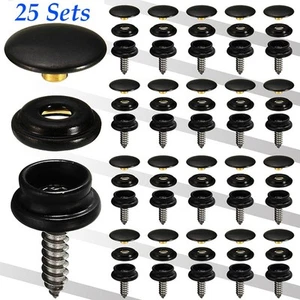 15mm/5/8 Inch Snap Fastener Button Screw Studs Fitting For Boat Cover Home Tent - Picture 1 of 12