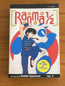 Ranma 1/2, vol. 1 libro manga Rumiko Takahashi 2003 graphic novel spedizione gratuita - Foto 1 di 5