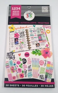 Libro The Happy Planner 2016 PPSV-05 1234 piezas faltan 4 pegatinas - Imagen 1 de 5