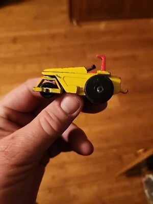 Matchbox Lesney Superfast No. 21 Rod Roller 1973 Yellow Diecast Loose - Image 1 of 4