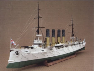 1:200 Scale Russian Cruiser Wariag Ship DIY Paper Model Kit - Picture 1 of 3