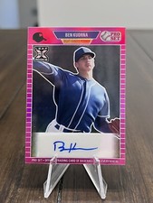 BEN KUDRNA "PINK XRC AUTOGRAPH CARD /20" LEAF PRO SET METAL BASEBALL 2021🔥🔥