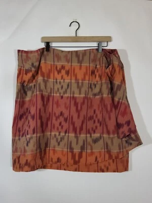 Ralph Lauren женщин геометрический принт хлопок льняной надежном юбка, размер 20 Вт - Изображение 1 из 4