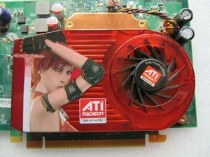 ATI Radeon HD3650 256MB GDDR3 PCIe HDMI DVI DP Video Retro Graphics Card 0K629C - Picture 1 of 6