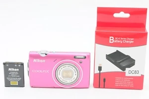 [ Exc+5 ] Nikon COOLPIX S5100 Pink 12.2MP Compact Digital Camera Pink From Japan - Picture 1 of 11