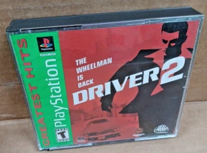 Driver 2 Sony PlayStation 1 (PS1) CIB Complete Greatest Hits VGS - Picture 1 of 4
