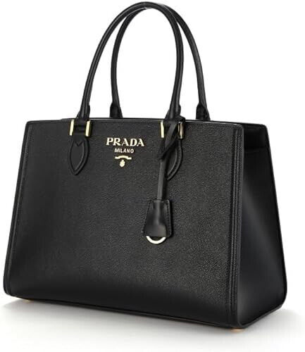 PRADA Saffiano Lux Black Bags & Handbags for Women for sale PRADA Saffiano Lux Black Bags & Handbags for Women for sale
