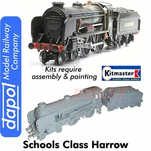 SCHOOLS CLASS HARROW Model Railway KitMaster Static loco Kit Dapol OO Gauge C035 - Foto 1 di 4