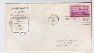 TurtlesTradingPost - Armed Forces Reserve  #1067-FDC 1955 House of Farnam Cachet - Picture 1 of 1