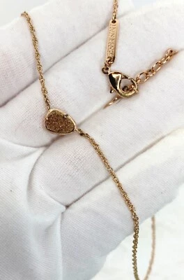 Ожерелье Kendra Scott Elisa - розовое золото/агат - Изображение 1 из 4