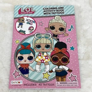LOL Surprise Coloring & Activity Book with Tattoos - New Sealed Case Lot Of 18 - Picture 1 of 3