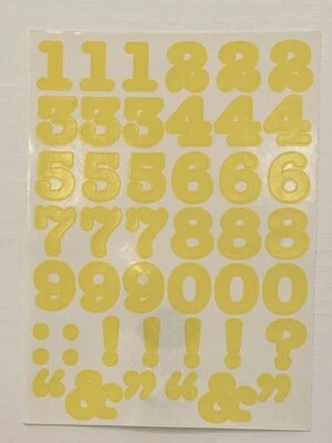 Pegatinas bloque número Creative Memories 123 ~ ¡TÚ ELIGES! Foto 1 de 4