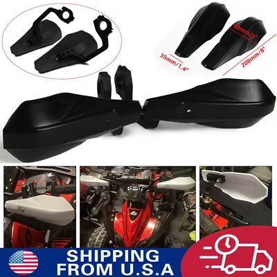 Handguards Universal Hand Guards Brush Bar For ATV Motorcycle Dirt Bike Pit Bike - Image 1 of 4
