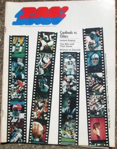 Pro! NFL Magazine Game Day Program St. Louis Cardinals Houston Oilers 1970 - Picture 1 of 6