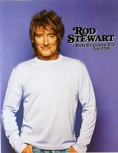 Rod Stewart-2008 “Rocks His Greatest Hits Tour” Australian Tour Souvenir Program - Picture 1 of 4