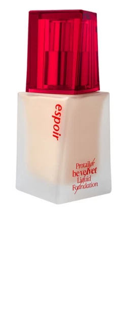 ESPOIR Pro Tailor Foundation Be Velvet SPF22 PA++ 30g Vegan Beauty IVORY - Image 1 of 1