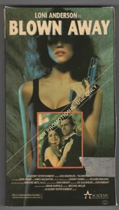 Double Feature: Blown Away & Rebel Storm (VHS Screener!) Loni Anderson - Picture 1 of 2