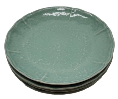 Набор из 4 реактивных зубчатых тарелок для хлеба/пустыни World Market Douro 8 1/2 дюйма - Изображение 1 из 4