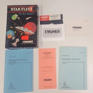 Cygnus Star Fleet 1 - The War Begins Commodore 64 Disk Game - Komplett - Bild 1 von 5