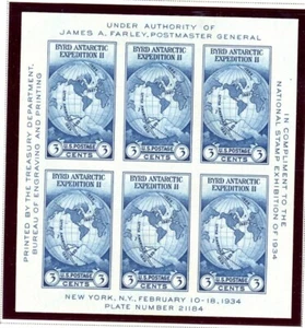 US Scott # 735 - MNH-NG - Souvenir Sheet - CV=$10.00 (25-C236) - Picture 1 of 1