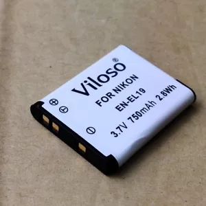 NEW Proocam EN-EL19 Li-ion Rechargeable Battery for Nikon A300 W100 S6900 S3200 - Picture 1 of 8