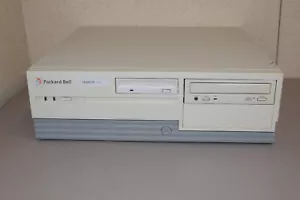 Parts Repair Packard Bell Legend 22CD Desktop Intel 486DX2 66MHz 8MB 3.5" Floppy - Picture 1 of 17