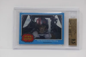 2015 Star Wars Chrome Perspectives Jedi vs Sith Poe Dameron in his X-Wing 9.5 - Picture 1 of 6