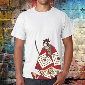 Samurai T-shirt, Japanese Tshirt, Graphic Tee, Samurai art print, Clothing shirt - Bild 1 von 2