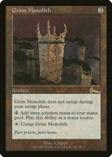MTG Grim Monolith [Urza's Legacy] [Near Mint]