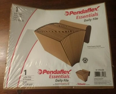 Pendaflex Essentials Monthly File Letter Size 31 Pockets Sorter Office Supply  - Image 1 of 2