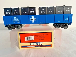 LIONEL 6-27800 #1 BOSTON&MAINE GONDOLA ~w~ LOAD~BLT2008 ~ NEW~IN ORIG.BOX - Picture 1 of 3