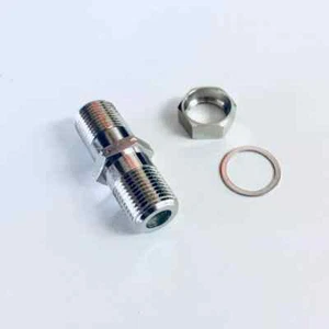 RG6 RG59 F Type Silver 10pcs Female-Female Barrel Coax-Couplers w/Nuts n Washers - Picture 1 of 11